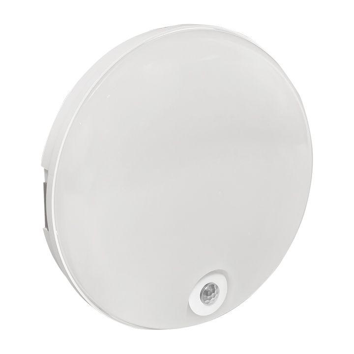 Рекомендуем купить Светильник светодиодный ЖКХ ДПО-2200 12Вт 6500К IP65 круг с инфракрасным датчиком движения LUMA EKF BKL-2200DI-R-12-6500