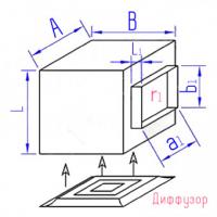 Купить ксд пр. сечения для пр. диффузора с пр. врезкой оптом | ПРОТОРГ