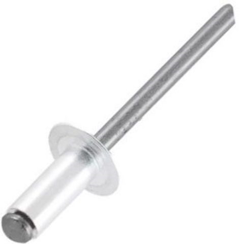 Рекомендуем купить Заклепка вытяжная открытая 3.2x16 со стандартным бортом, алюминий / сталь