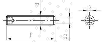 ISO 4026 A4 M 20X55 - №4