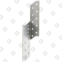 Держатель балки DB 40x190x40x2 мм левый, оц. сталь - №1
