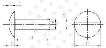 NFE 27-128 A2 M3X8 - №4