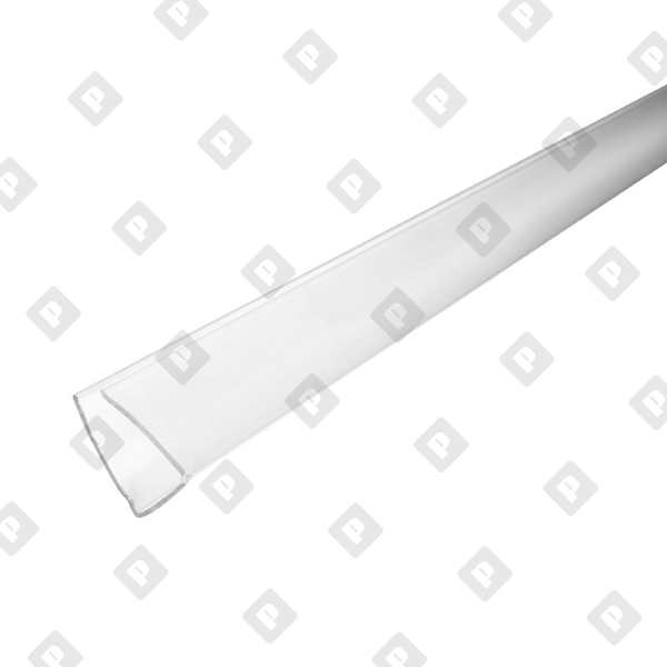 Профиль торцевой для поликарбоната 6х2100 мм б/цв. - №1