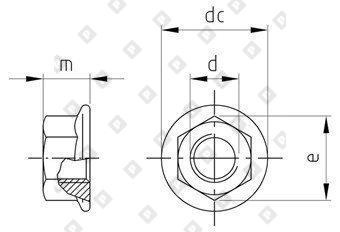 DIN 6923 A4 M 5 - №3