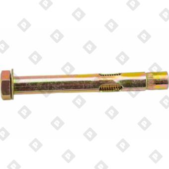 Анкерный болт М8 10х75 с болтом, жёлтый цинк - №1