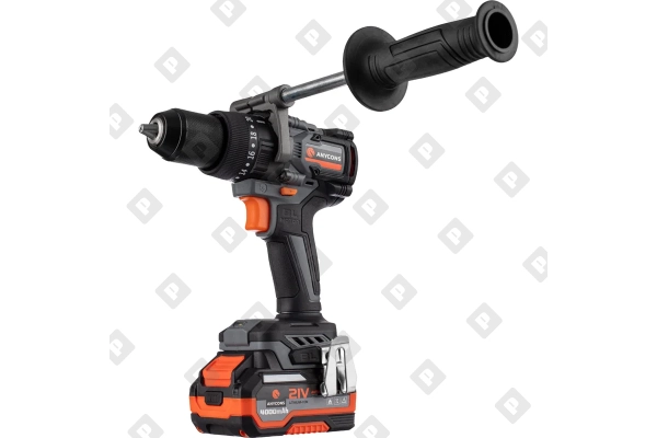 Набор из трех инструментов Anycons ударная дрель шуруповерт, УШМ, перфоратор AC-ST303 - №4