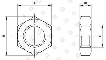 DIN 439 A2 BM 12X1,25 - №4