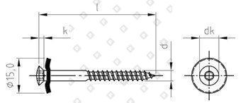 Art. 9287 A2-Cu 4,5X70 TX25 - №4