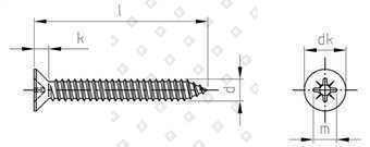 DIN 7982 A4 C 5,5X16 Z - №4