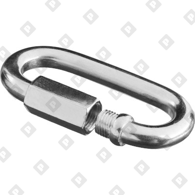 Карабин ART 9077 Ø8мм винтовой, нерж. сталь  А4  - №1