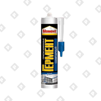 Герметик Момент Гермент Силикон Санитарный, прозрачный (0,28 л) - №1