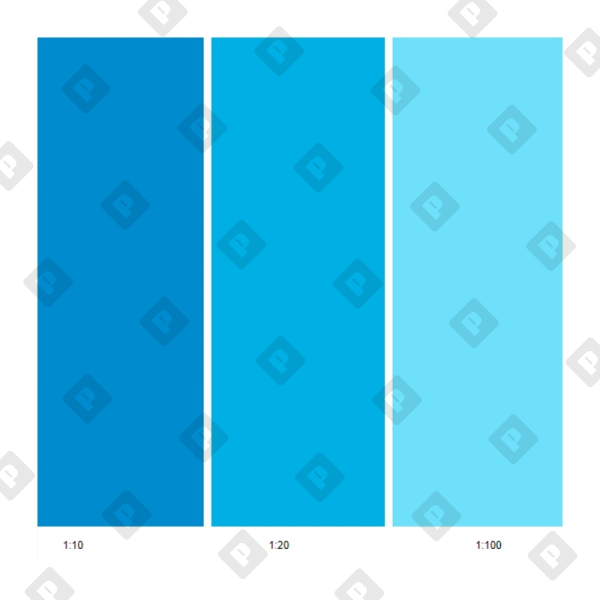 Колер для краски Текс универсальный синее море (0,1 л) - №1