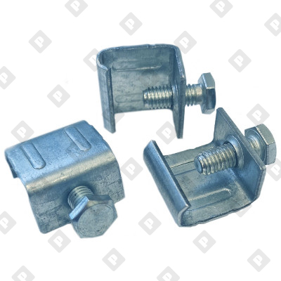 Скоба вентиляционная толщиной 1,8 мм с болтом M8x25 - №1