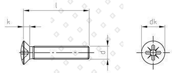 DIN 966 A2 M 6X60 Z - №4