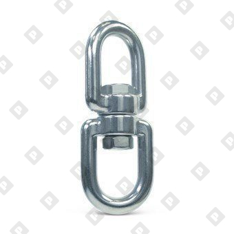 Вертлюг Art. 8254 петля-петля 19мм, нерж. сталь A4 - №2