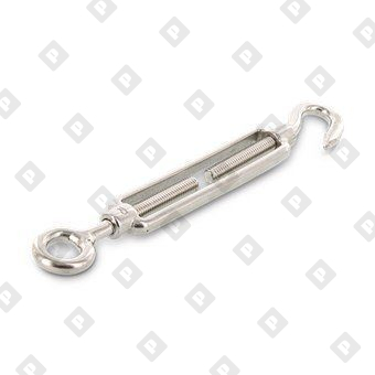 Талреп ART 9072 М12 тип C крюк-кольцо, нерж. сталь А4 - №1