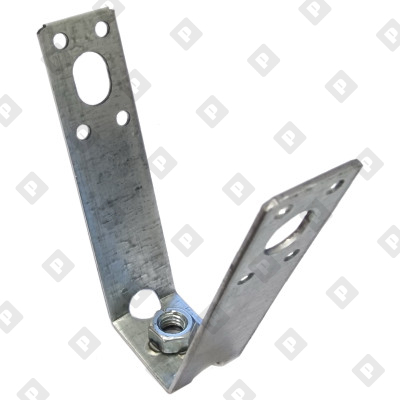 Крепление V-образное для профнастила с гайкой М12 - №1