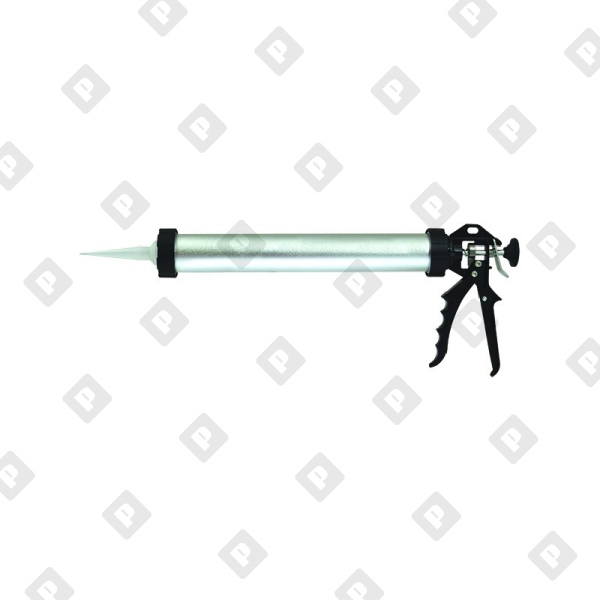 Пистолет для туб Biber 60109 алюминиевый корпус 380 мм/600мл - №1