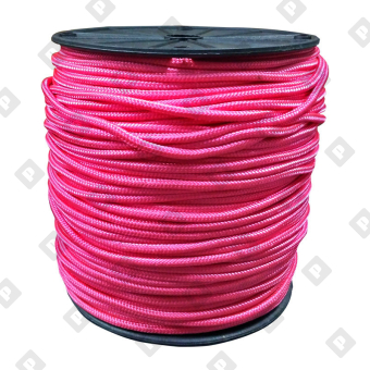 Шнур комбинированный (ПП+ПЭ) плетеный 16-пряд. D=6 мм (м.п.) - №1