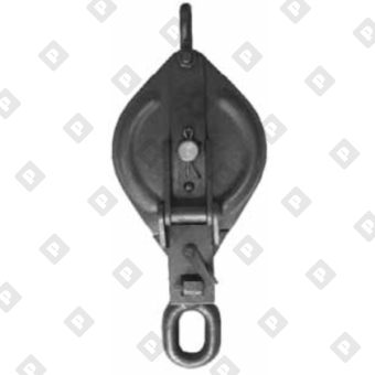 Блок одинарный монтажный грузовой с кольцом, г/п 6т - №2