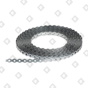 Лента монтажная перфорированная "Волна" 17x0.55 (25 м), оц. сталь - №1