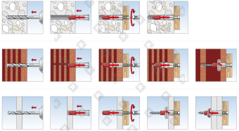 Универсальный дюбель fischer DUOPOWER 14x70 мм - №4