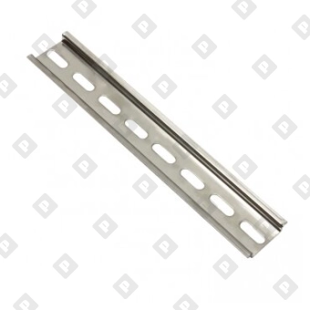 DIN-рейка монтажная перфорированная 35x1,0 мм, оц. сталь - №1