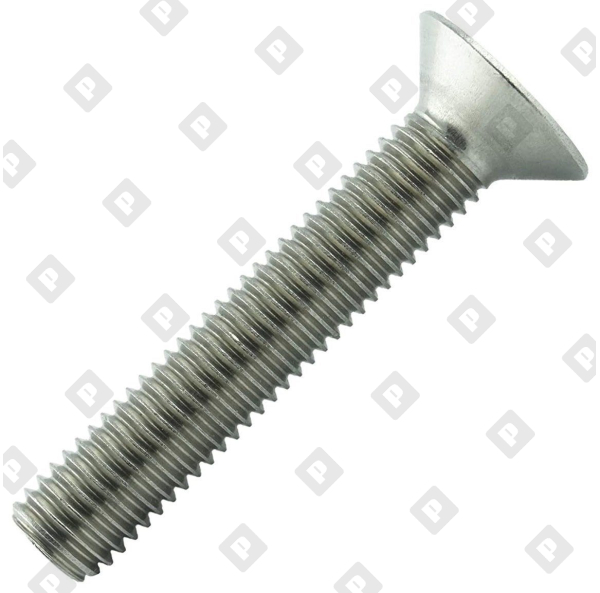 M6x12 DIN 965 кл. пр. 4.8 оц. сталь - №1