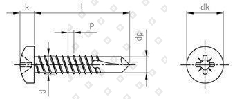 DIN 7504 A2 M 2,9X9,5 Z - №4
