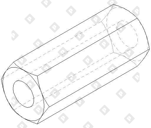 Гайка соединительная fischer VM M10x30 мм, оц. сталь - №2